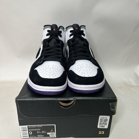 Nike Air Jordan 1 Mid SE “Varsity Court Purple” 2024 - Picture 2 of 5